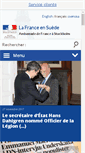 Mobile Screenshot of ambafrance.se